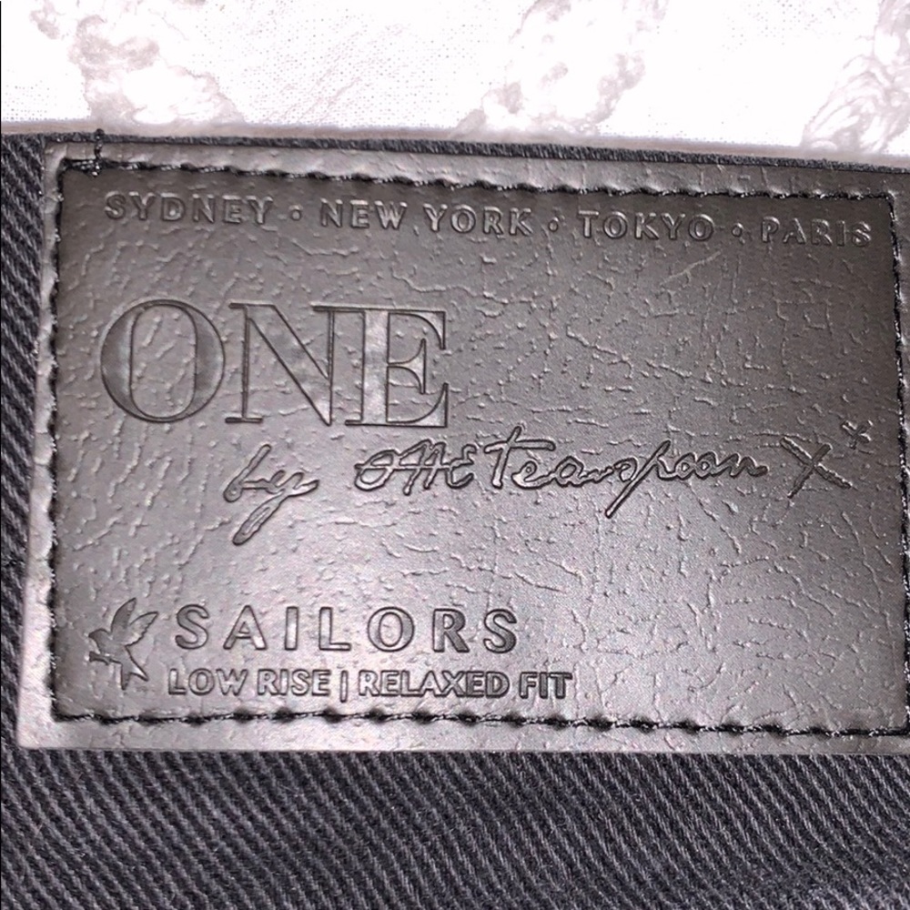 One Teaspoon Black Oak Sailors Relaxed Fit Denim - Picture 6 of 8